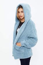 Sherpa Hooded Cardigan thumbnail 7
