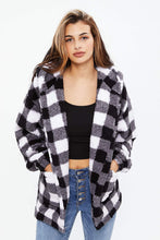Sherpa Hooded Cardigan thumbnail 1