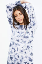 Oversized Tie Dye AERO Circle Long Sleeve Graphic Tee thumbnail 2